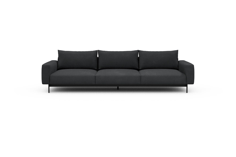 Arthon Modular Sofa - C3 - 305 x 100 cm - 3 Seater - 593 Corduroy Graphite