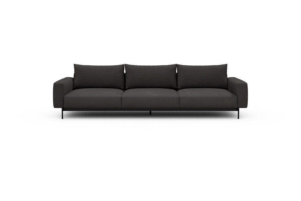 Arthon Modular Sofa - C3 - 305 x 100 cm - 3 Seater - 597 Corduroy Charcoal