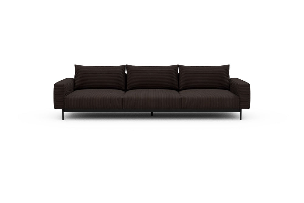Arthon Modular Sofa - C3 - 305 x 100 cm - 3 Seater - 600 Corduroy Cocoa