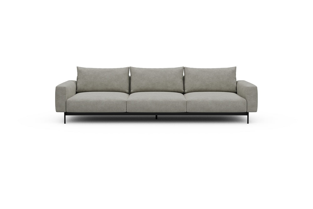 Arthon Modular Sofa - C3 - 305 x 100 cm - 3 Seater - 773 Carreno Moon Stone White