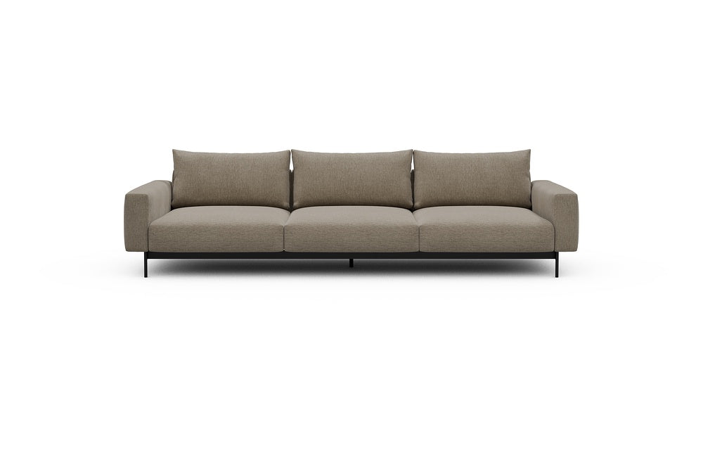 Arthon Modular Sofa - C3 - 305 x 100 cm - 3 Seater - 810 Smooth Smooth Beige