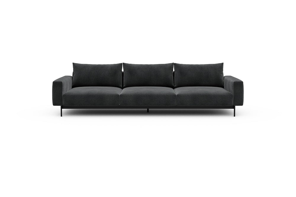 Arthon Modular Sofa - C3 - 305 x 100 cm - 3 Seater - 811 Smooth Deep Warm Grey