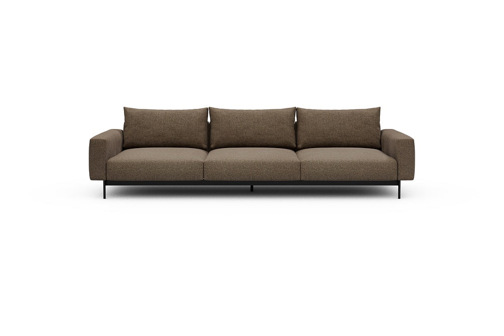 Arthon Modular Sofa - C3 - 305 x 100 cm - 3 Seater - 817 Aivi Khaki Brown