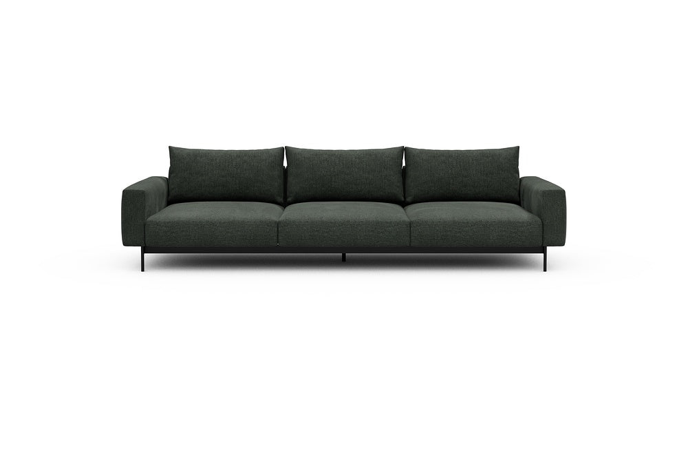 Arthon Modular Sofa - C3 - 305 x 100 cm - 3 Seater - 818 Aivi Pine Green