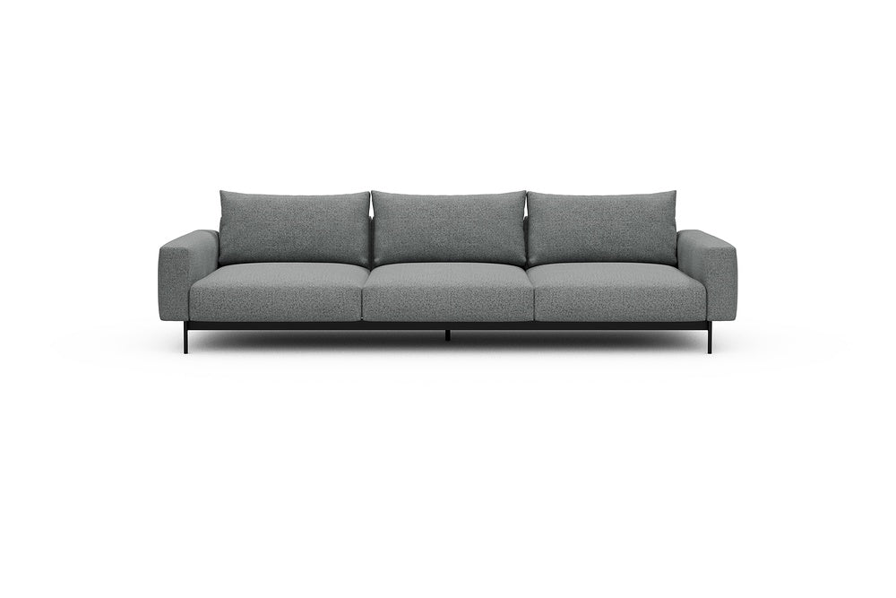 Arthon Modular Sofa - C3 - 305 x 100 cm - 3 Seater - 819 Aivi Gravel Grey