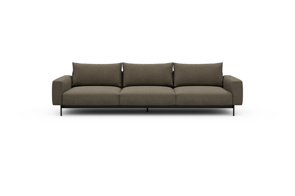 Arthon Modular Sofa - C3 - 305 x 100 cm - 3 Seater - 850 Mahoga Caramel Grey