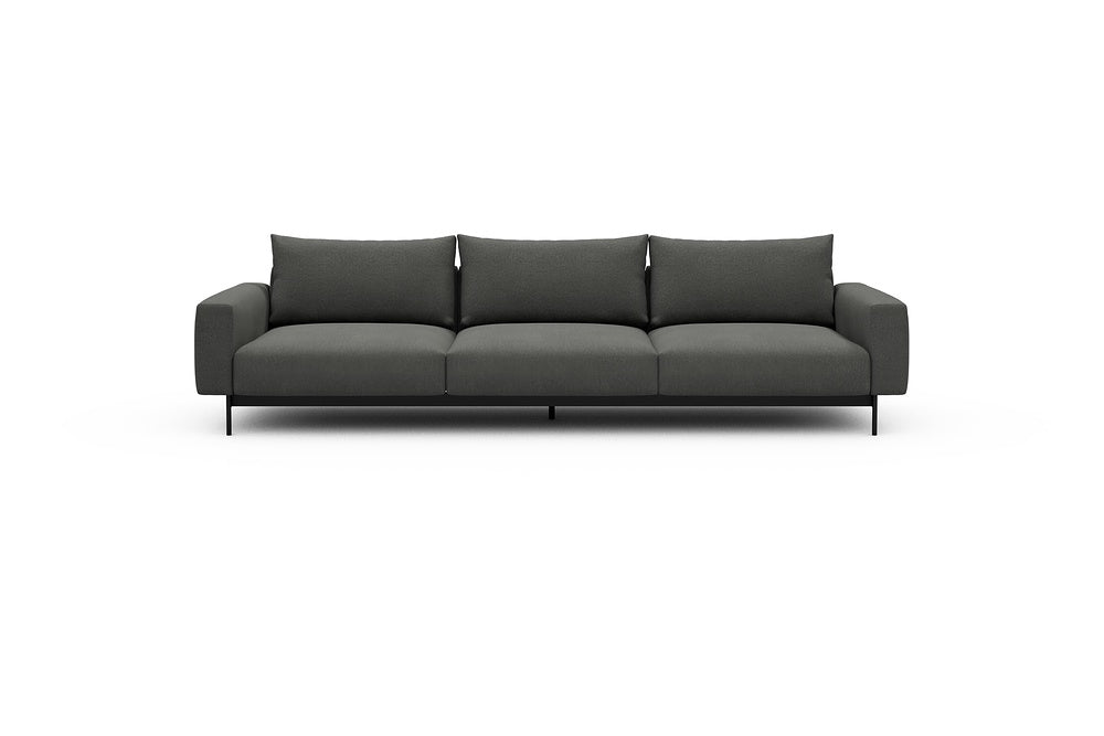 Arthon Modular Sofa - C3 - 305 x 100 cm - 3 Seater - 852 Mahoga Seal Grey