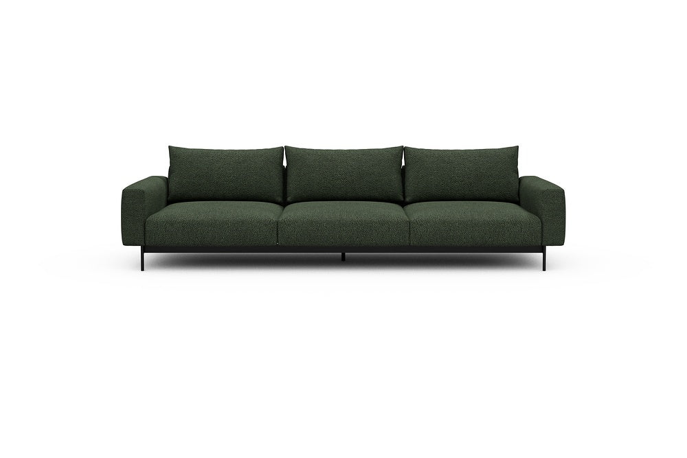 Arthon Modular Sofa - C3 - 305 x 100 cm - 3 Seater - 869 Vanora Deep Green
