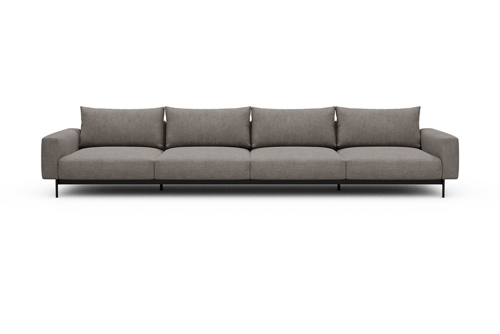 Arthon Modular Sofa - C4 - 395 x 100 cm - 4 Seater - 418 Esina Truffle