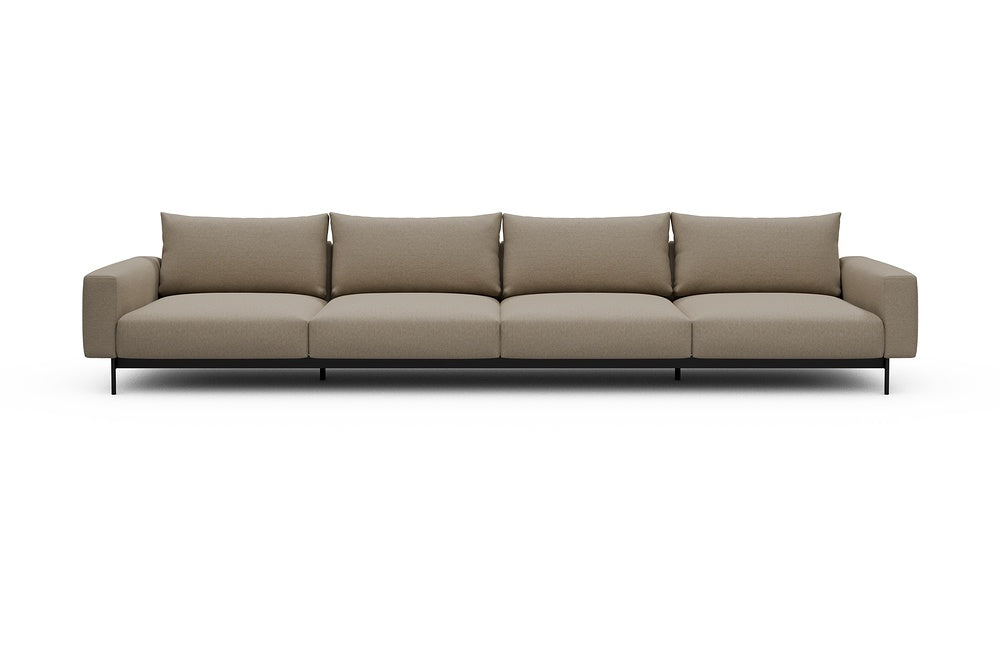 Arthon Modular Sofa - C4 - 395 x 100 cm - 4 Seater - 445 Satya Natural Biege