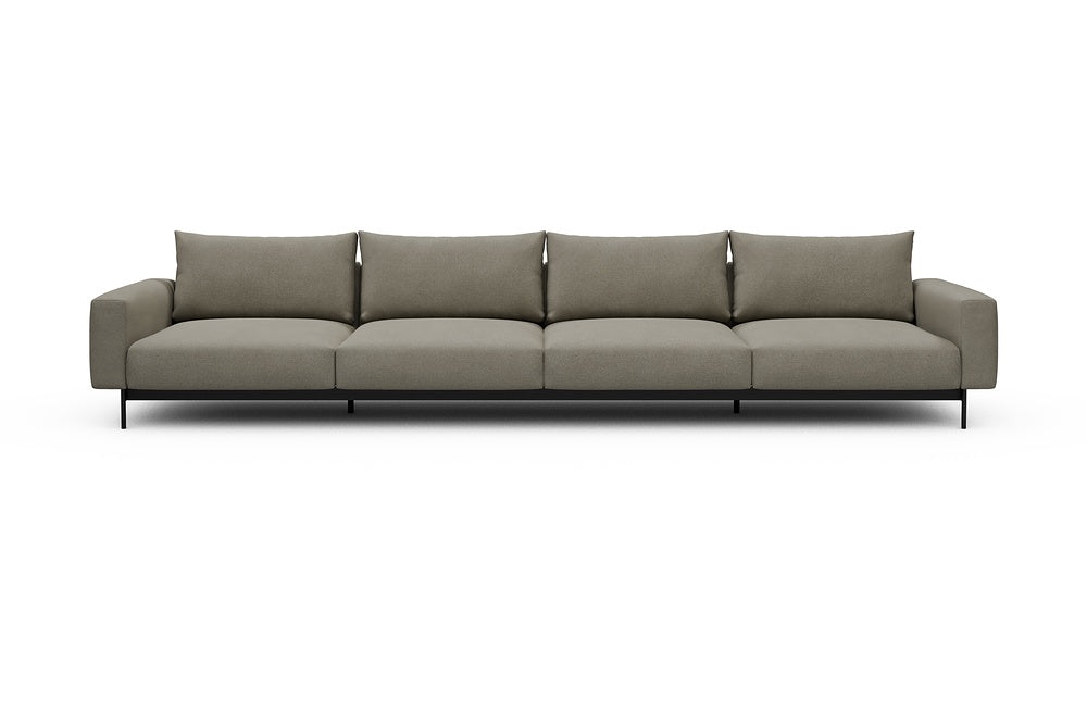 Arthon Modular Sofa - C4 - 395 x 100 cm - 4 Seater - 765 Cura Oat