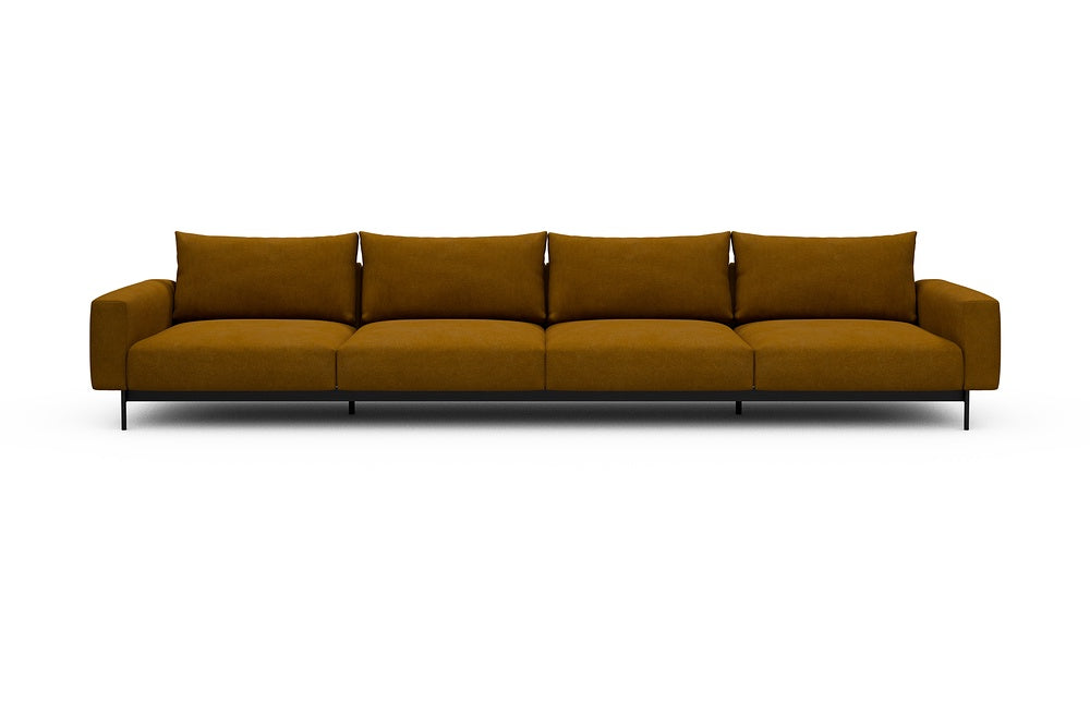 Arthon Modular Sofa - C4 - 395 x 100 cm - 4 Seater - 767 Cura Apricot