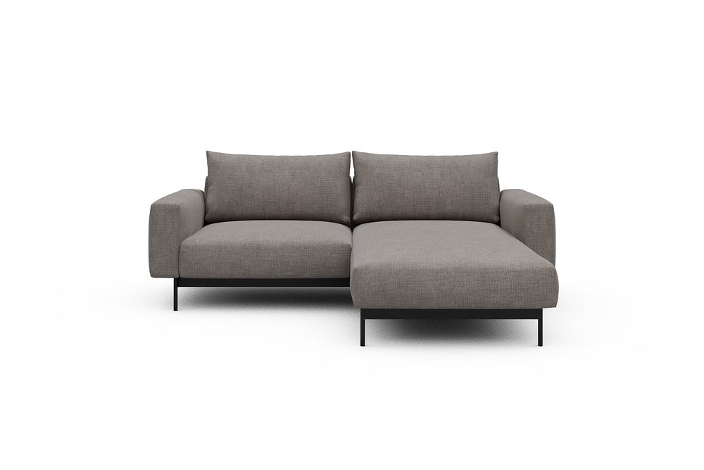 Arthon Modular Sofa - D1 - 215 x 185 cm - 1 Seater + Chaise - 418 Esina Truffle