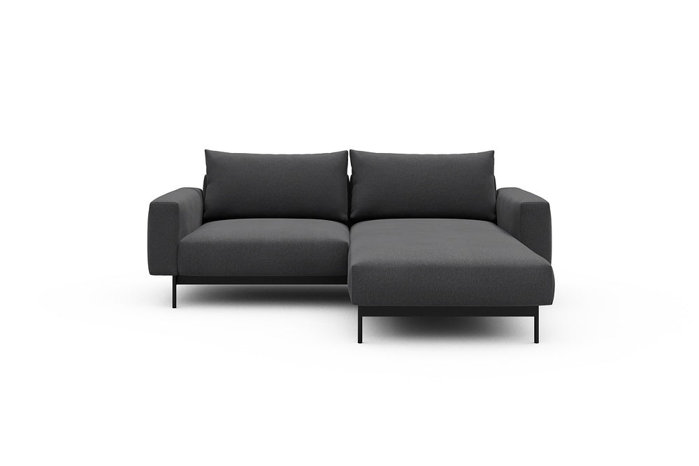 Arthon Modular Sofa - D1 - 215 x 185 cm - 1 Seater + Chaise - 441 Satya Warm Zinc