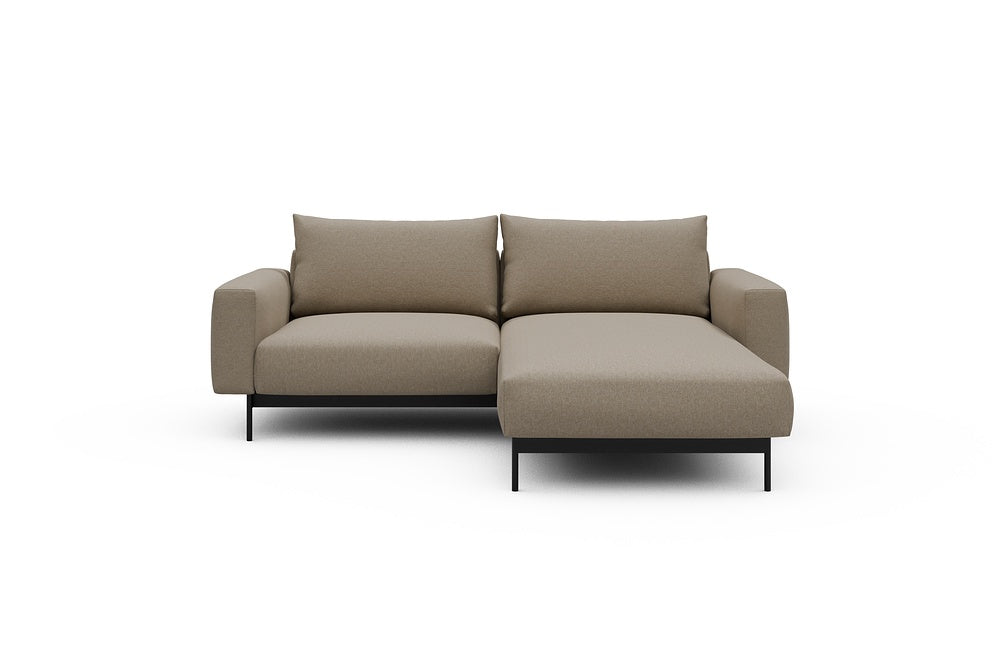 Arthon Modular Sofa - D1 - 215 x 185 cm - 1 Seater + Chaise - 445 Satya Natural Biege