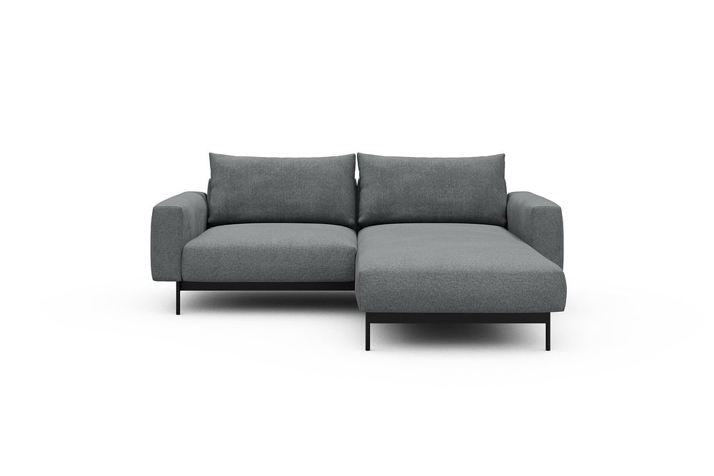 Arthon Modular Sofa - D1 - 215 x 185 cm - 1 Seater + Chaise - 495 Casone Gravel Grey