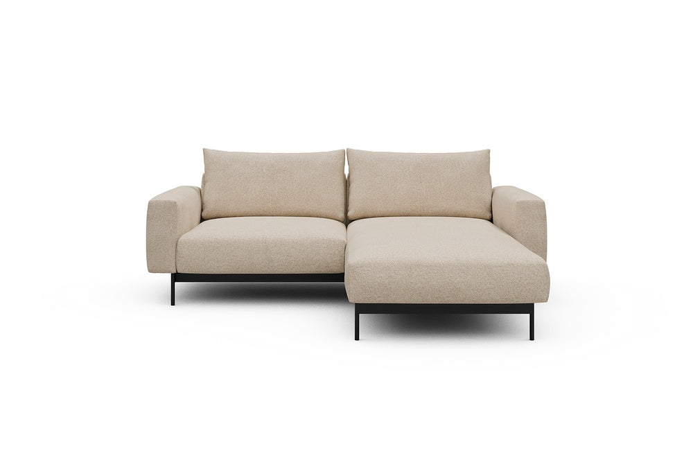 Arthon Modular Sofa - D1 - 215 x 185 cm - 1 Seater + Chaise - 496 Casone Natural Beigie