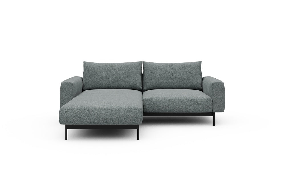 Arthon Modular Sofa - D1M - 215 x 185 cm - Chaise + 1 Seater - 499 Casone Light mixed Green