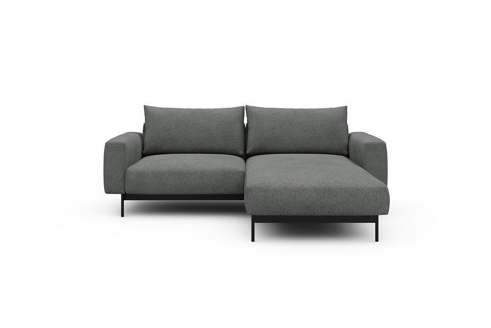Arthon Modular Sofa - D1 - 215 x 185 cm - 1 Seater + Chaise - 533 Bouclé Ash Grey