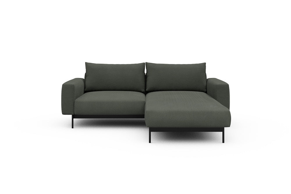 Arthon Modular Sofa - D1 - 215 x 185 cm - 1 Seater + Chaise - 598 Corduroy Sage