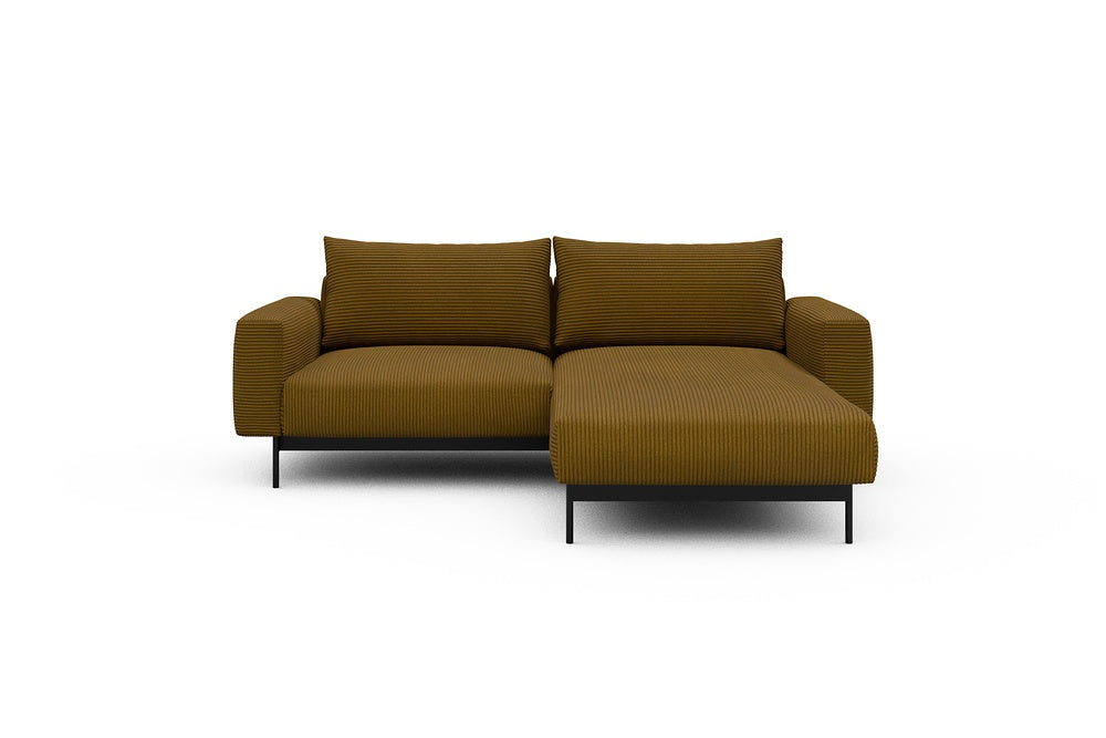 Arthon Modular Sofa - D1 - 215 x 185 cm - 1 Seater + Chaise - 601 Corduroy Ochre