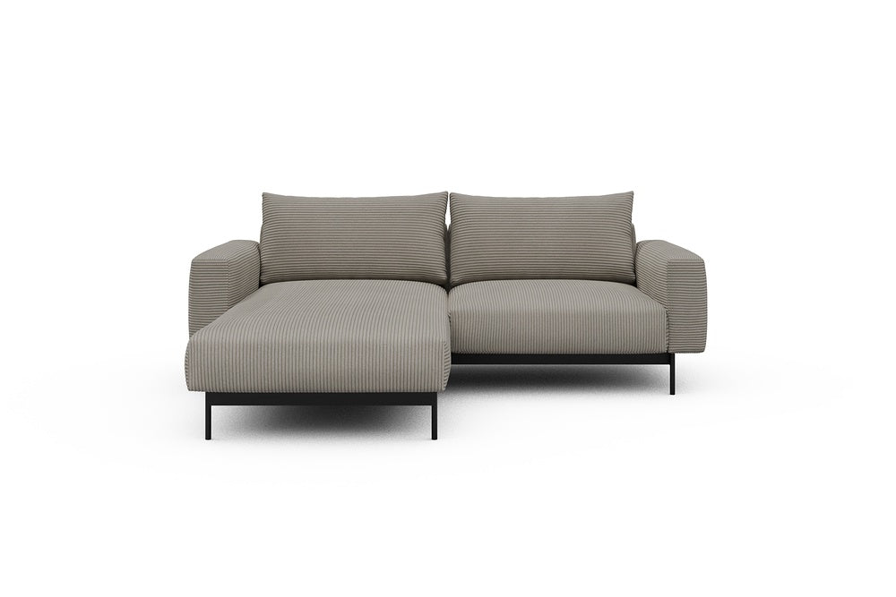 Arthon Modular Sofa - D1M - 215 x 185 cm - Chaise + 1 Seater - 603 Corduroy Beige