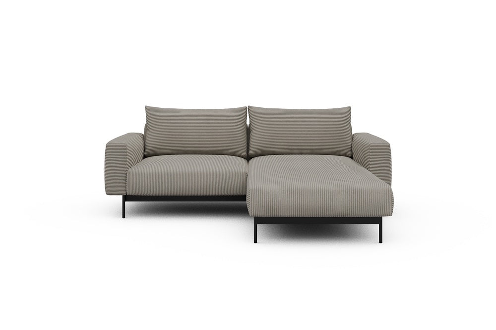 Arthon Modular Sofa - D1 - 215 x 185 cm - 1 Seater + Chaise - 603 Corduroy Beige