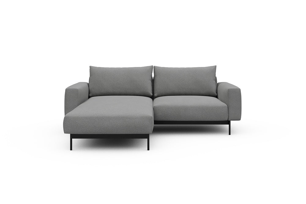 Arthon Modular Sofa - D1M - 215 x 185 cm - Chaise + 1 Seater - 764 Cura Sand Grey