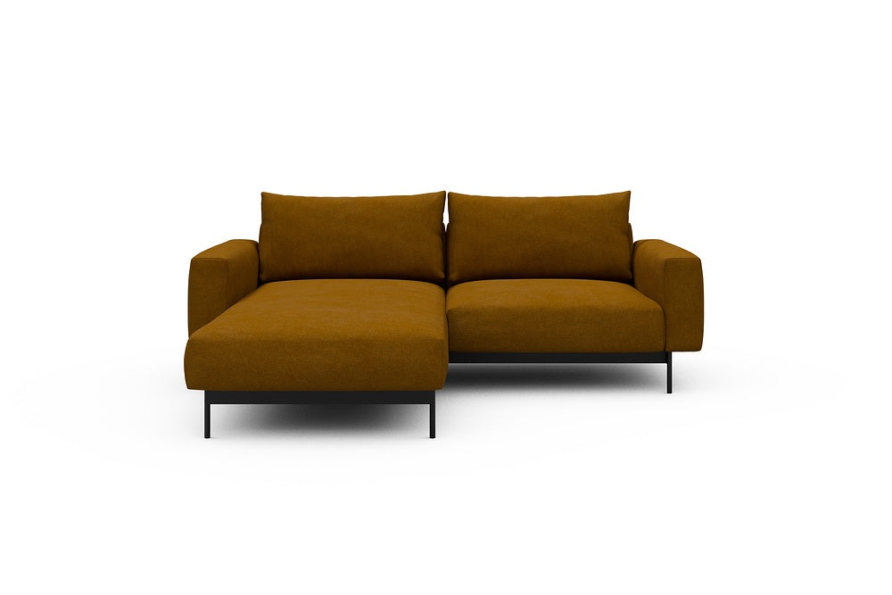 Arthon Modular Sofa - D1M - 215 x 185 cm - Chaise + 1 Seater - 767 Cura Apricot