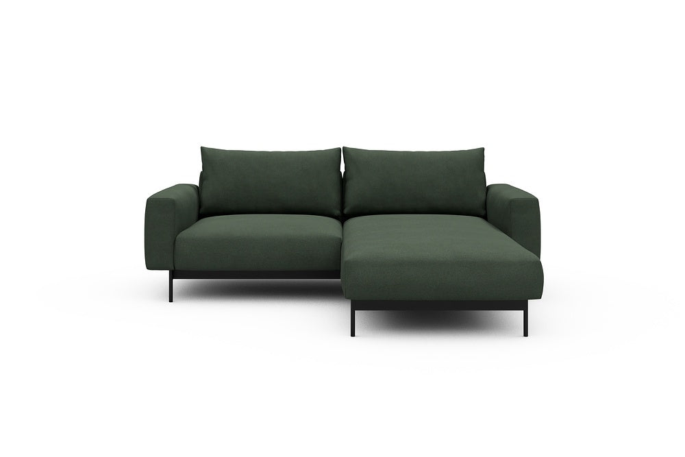 Arthon Modular Sofa - D1 - 215 x 185 cm - 1 Seater + Chaise - 769 Cura Saga Green