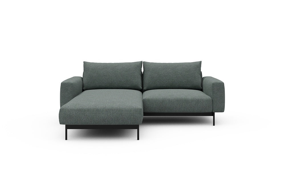 Arthon Modular Sofa - D1M - 215 x 185 cm - Chaise + 1 Seater - 770 Carreno Cielo Blue