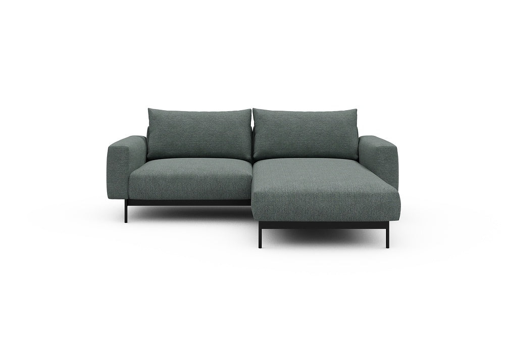 Arthon Modular Sofa - D1 - 215 x 185 cm - 1 Seater + Chaise - 770 Carreno Cielo Blue