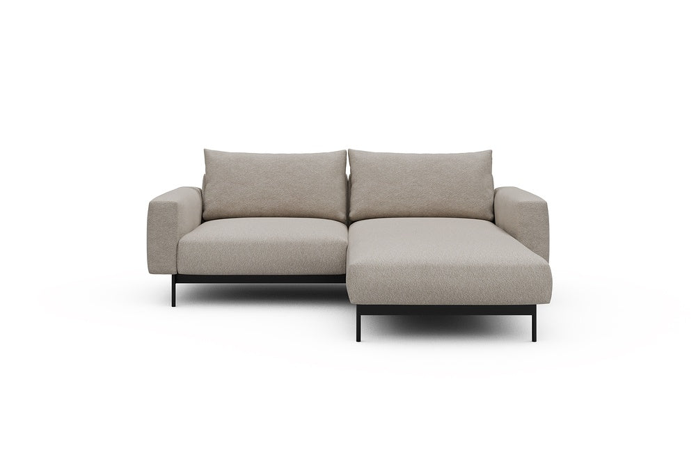 Arthon Modular Sofa - D1 - 215 x 185 cm - 1 Seater + Chaise - 816 Aivi Lace Beige