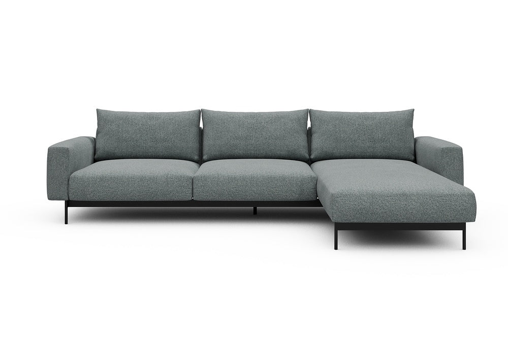 Arthon Modular Sofa - D2 - 305 x 185 cm - 2 Seater + Chaise - 499 Casone Light mixed Green
