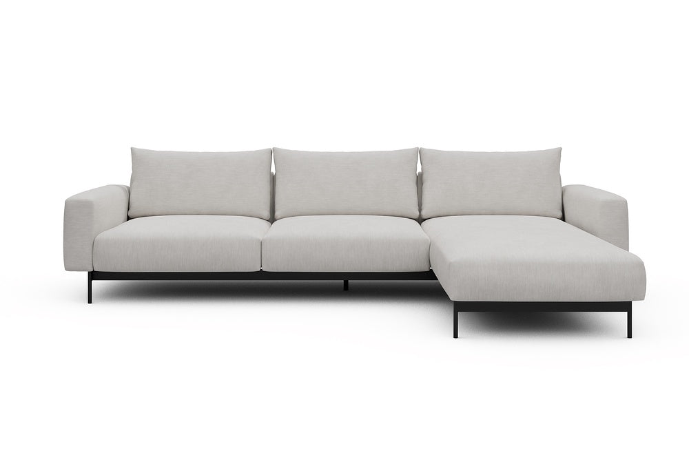Arthon Modular Sofa - D2 - 305 x 185 cm - 2 Seater + Chaise - 574 Vivus Dusty Off White