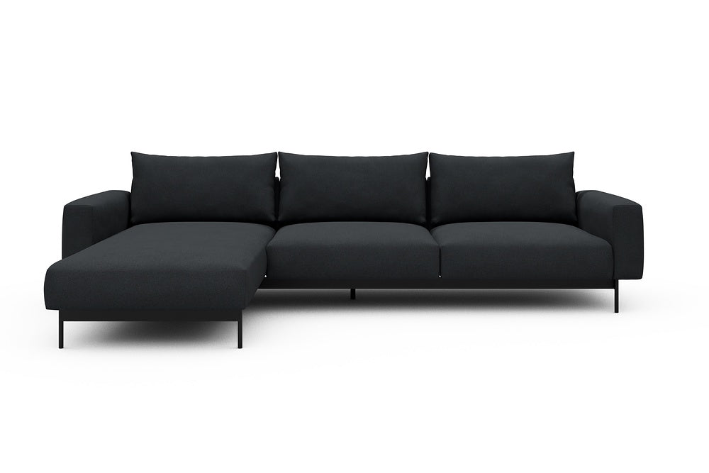 Arthon Modular Sofa - D2M - 305 x 185 cm - Chaise + 2 Seater - 766 Cura Anthracite