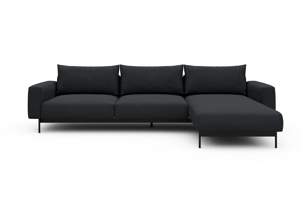 Arthon Modular Sofa - D2 - 305 x 185 cm - 2 Seater + Chaise - 766 Cura Anthracite