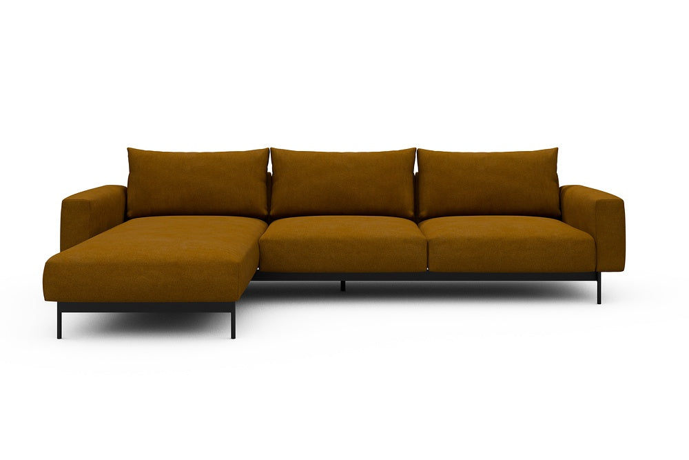 Arthon Modular Sofa - D2M - 305 x 185 cm - Chaise + 2 Seater - 767 Cura Apricot