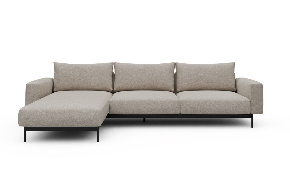 Arthon Modular Sofa - D2M - 305 x 185 cm - Chaise + 2 Seater - 816 Aivi Lace Beige
