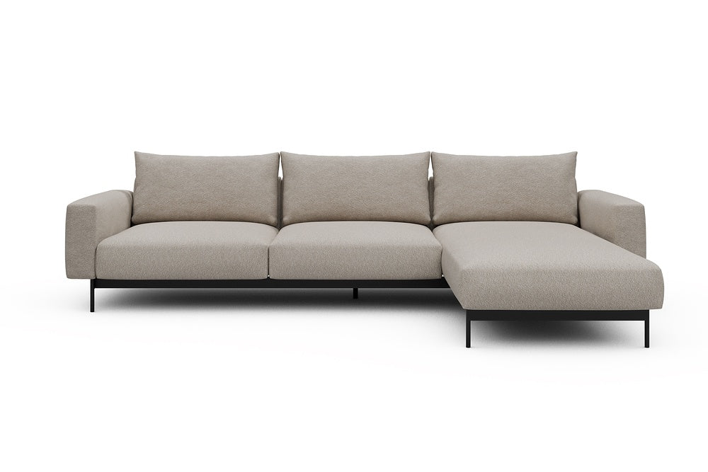 Arthon Modular Sofa - D2 - 305 x 185 cm - 2 Seater + Chaise - 816 Aivi Lace Beige