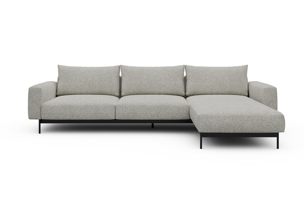 Arthon Modular Sofa - D2 - 305 x 185 cm - 2 Seater + Chaise - 867 Vanora Warm Sand