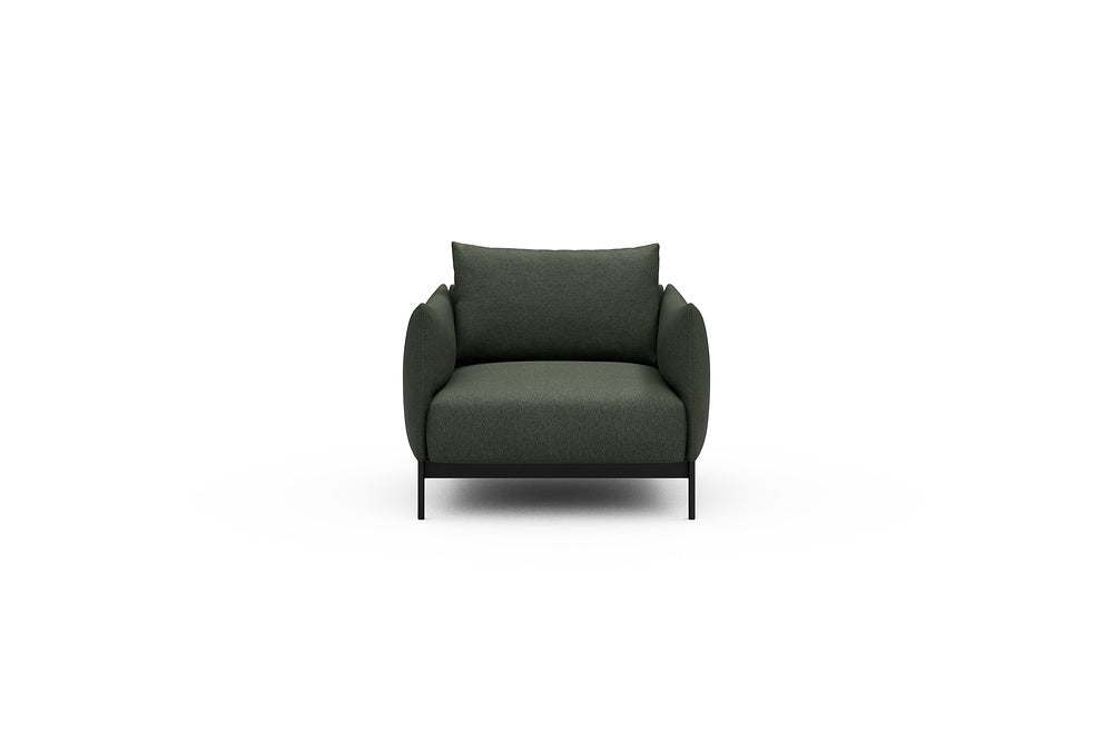 Kayto Modular Sofa - A1 - 100 x 100 cm - 1 Seater - 488 Denari Forest Green