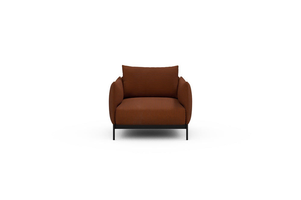Kayto Modular Sofa - A1 - 100 x 100 cm - 1 Seater - 595 Corduroy Burnt-Orange