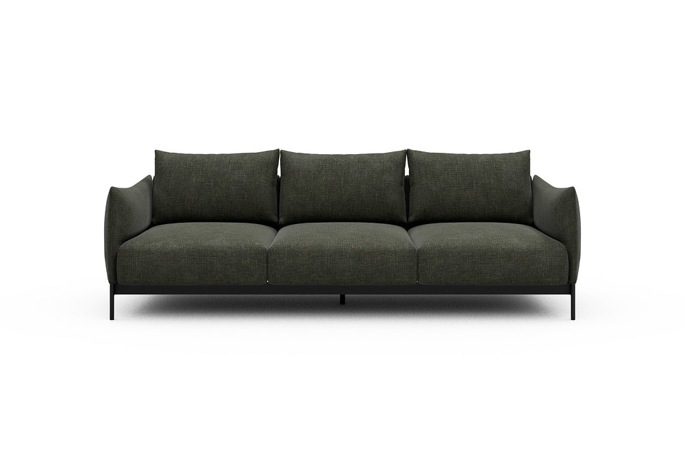 Kayto Modular Sofa - A3 - 250 x 100 cm - 3 Seater - 413 Esina Olive Green