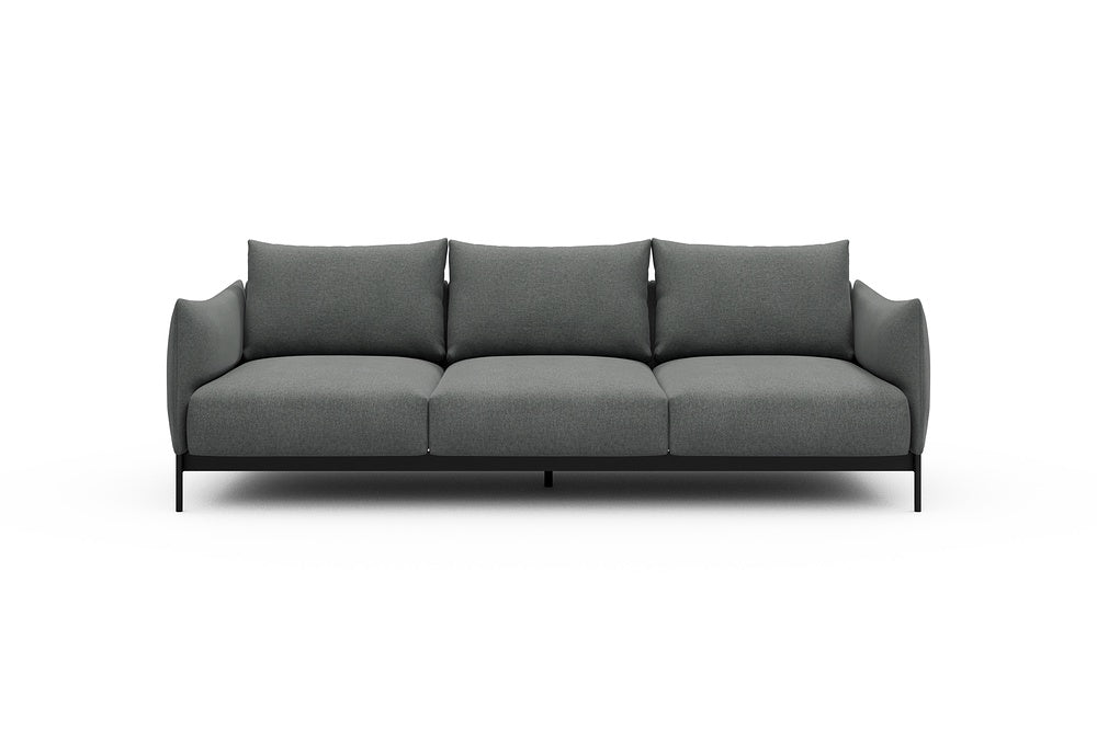 Kayto Modular Sofa - A3 - 250 x 100 cm - 3 Seater - 440 Satya Steel Grey