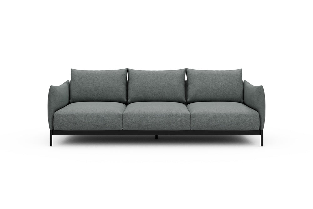 Kayto Modular Sofa - A3 - 250 x 100 cm - 3 Seater - 485 Denari Soft Grey