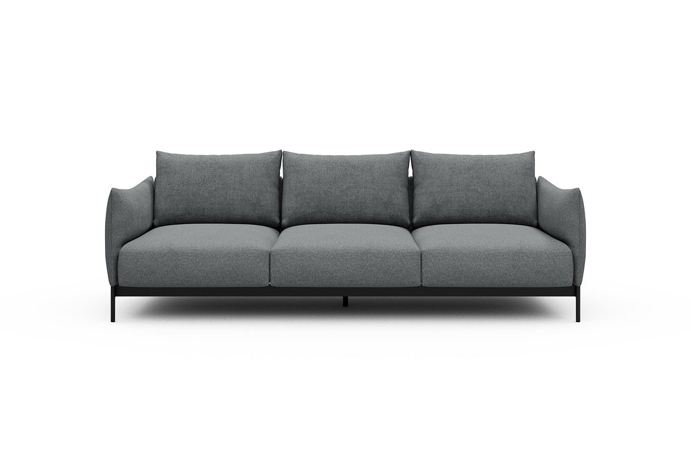 Kayto Modular Sofa - A3 - 250 x 100 cm - 3 Seater - 495 Casone Gravel Grey