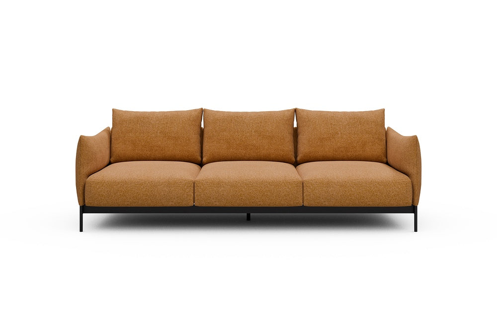 Kayto Modular Sofa - A3 - 250 x 100 cm - 3 Seater - 497 Casone Warm Yellow