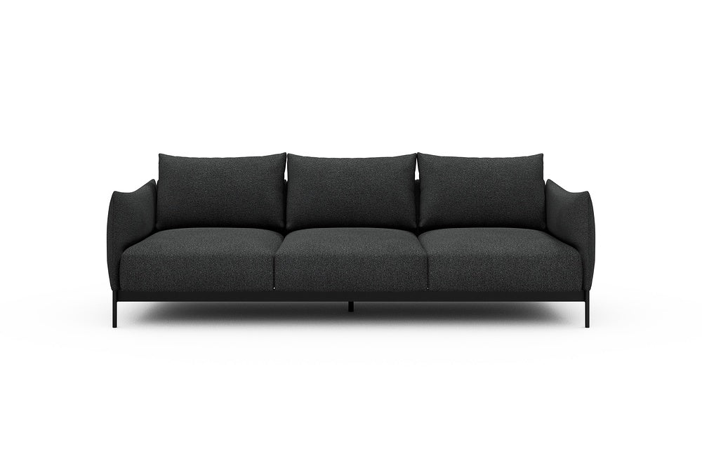 Kayto Modular Sofa - A3 - 250 x 100 cm - 3 Seater - 529 Bouclé Charcoal