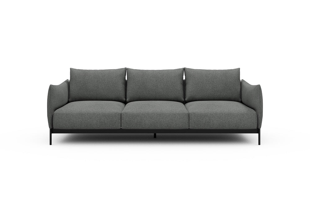 Kayto Modular Sofa - A3 - 250 x 100 cm - 3 Seater - 533 Bouclé Ash Grey